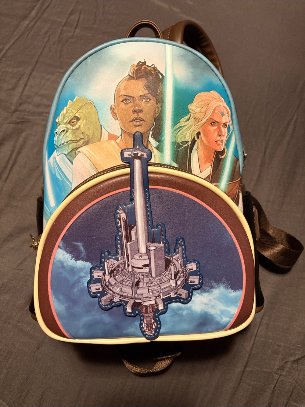 NWT Loungefly Star Wars High Republic mini backpack
